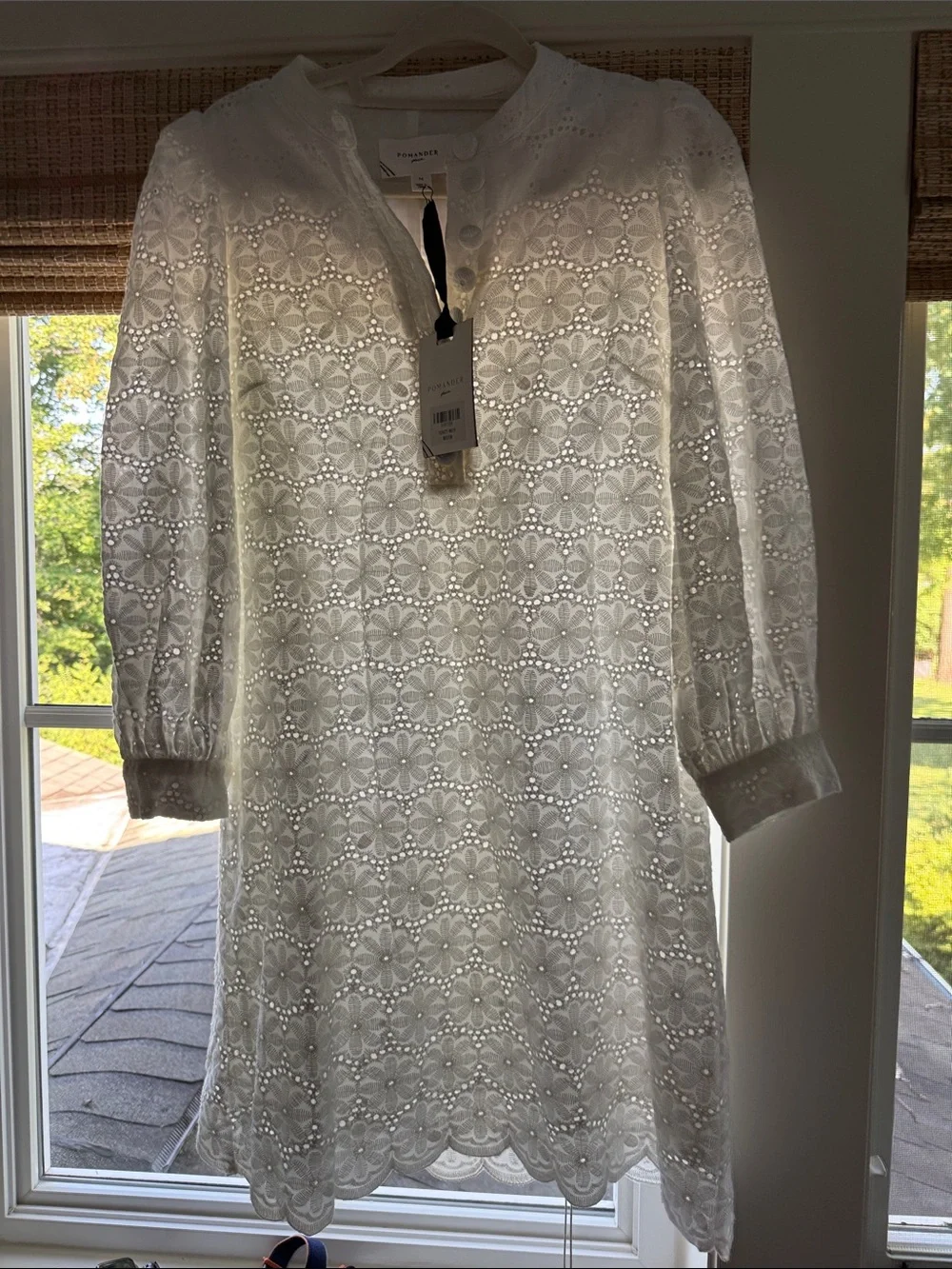 Tuckernuck White Eyelet Samantha Dress NWT